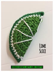 Crochet Lime Slice