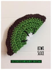 Crochet Kiwi Slice