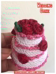 Wedding Crochet Cake