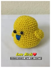 Crochet Love Bird-YELLOW