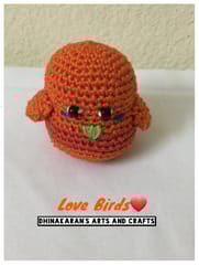 Crochet Love Bird-GREEN