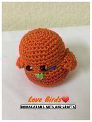 Crochet Love Bird-GREEN