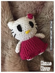 Hello Kitty Crochet Soft Toy