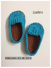 Miniature Crochet Loafers