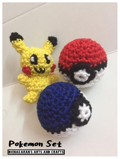 Pokemon Crochet Set