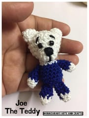 Joe The Teddy Crochet Soft Toy