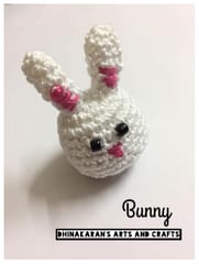 Miniature Bunny Crochet Soft Toy