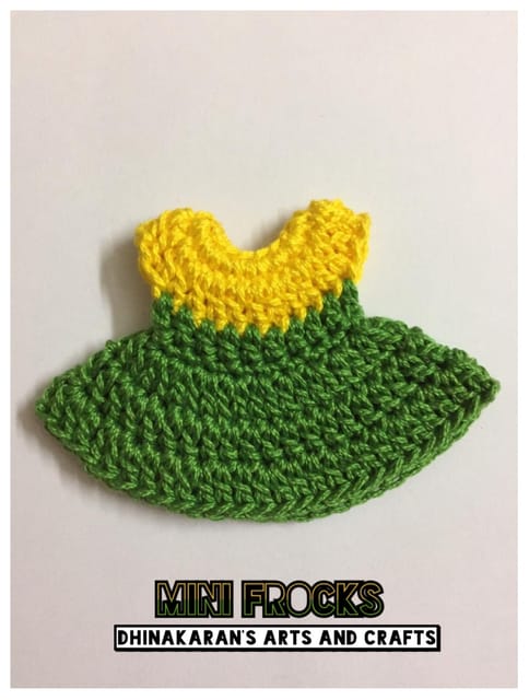 Miniature Crochet Frock