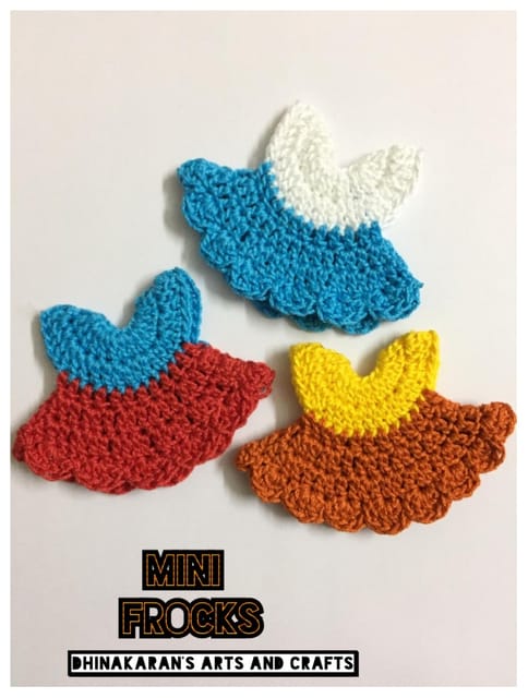 Miniature Crochet Frock