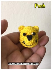 Miniature Pooh Crochet Soft Toy