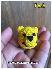 Miniature Pooh Crochet Soft Toy