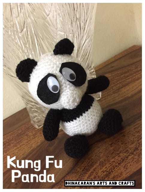 Kung Fu Panda Crochet Soft Toy
