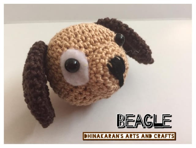 Beagle Crochet Soft Toy