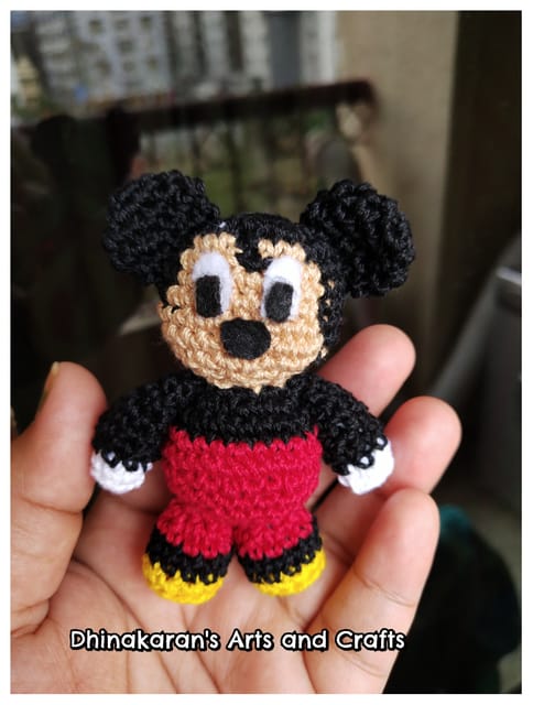 Mickey Mouse Crochet Soft Toy