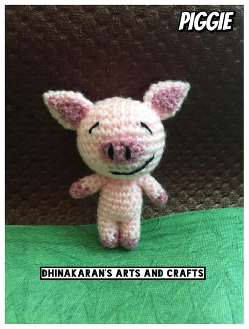 Piggie Crochet Soft Toy