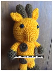 Giraffe Crochet Soft Toy