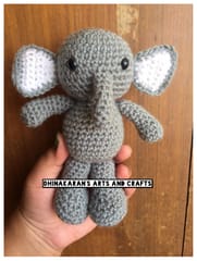 Elephant Crochet Soft Toy