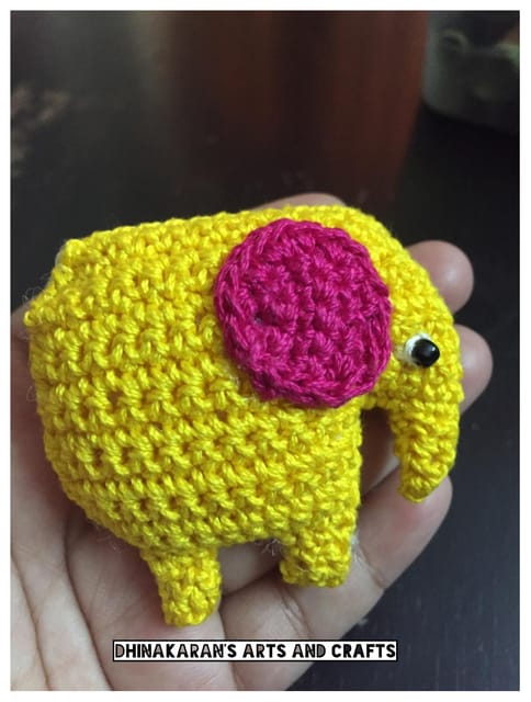 Elephant Crochet Soft Toy