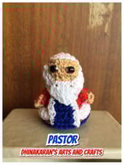 Miniature Pastor Crochet Soft Toy