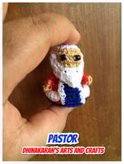 Miniature Pastor Crochet Soft Toy
