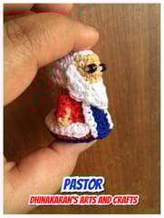 Miniature Pastor Crochet Soft Toy