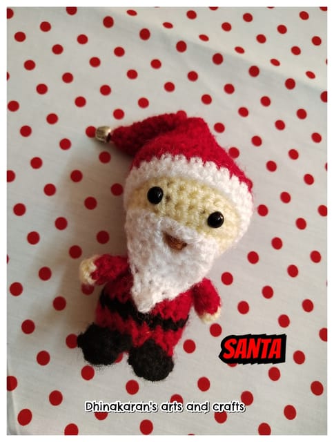 Santa Claus Crochet Soft Toy