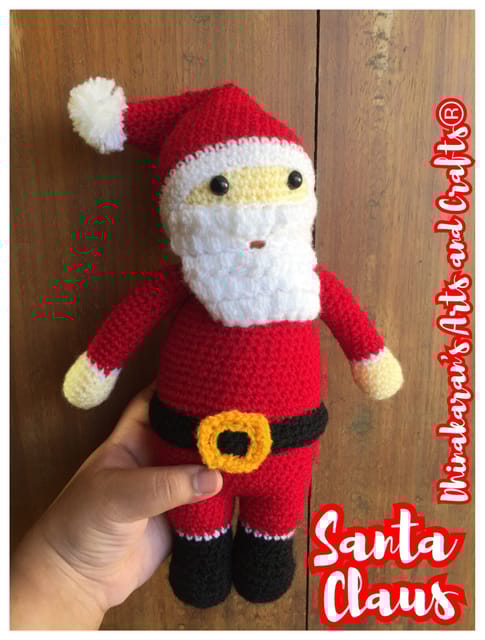 Santa Claus Crochet Soft Toy