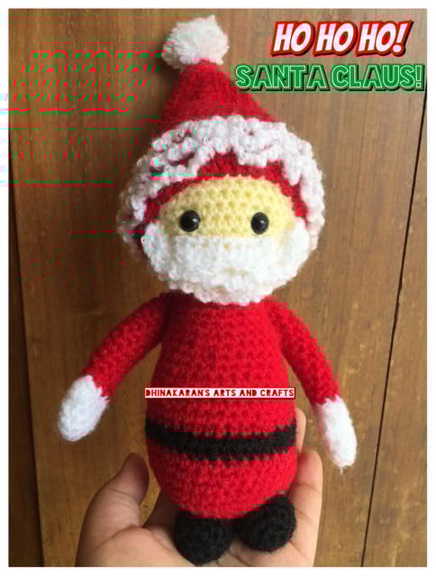Santa Claus Crochet Soft Toy