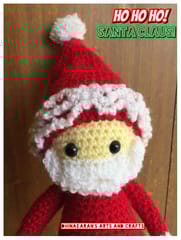 Santa Claus Crochet Soft Toy