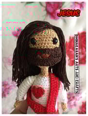 JESUS CHRIST Crochet Soft Toy