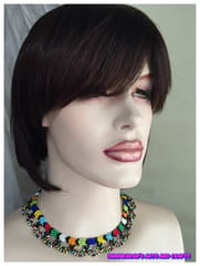 Daisies African Beaded Necklace & Bracelet-(6)