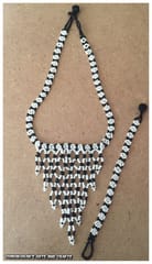 Grape Vine African Beaded Necklace & Bracelet-(6)