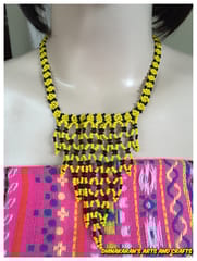 Grape Vine African Beaded Necklace & Bracelet-(7)