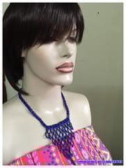 Grape Vine African Beaded Necklace & Bracelet-(8)