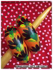 Lilies Handpainted Bangles