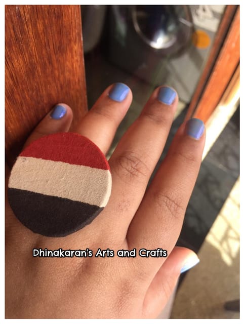 Stripes Fingerring