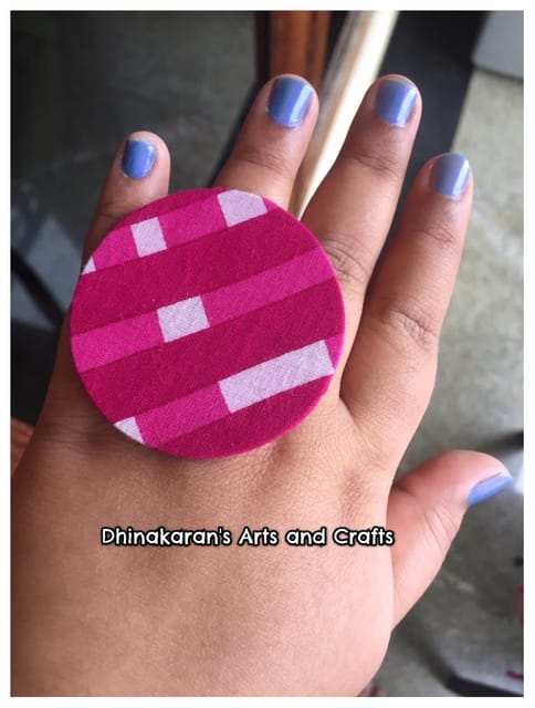 Streaky Stripes Fingerring