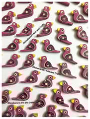 PURPLE Chidiyaa Buttons