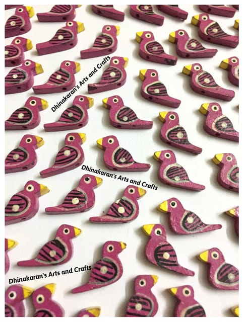 PURPLE Chidiyaa Buttons