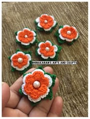 Tiranga Crochet Patches