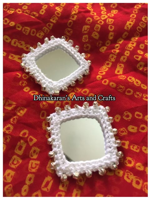 Big Square Mirror Buttons