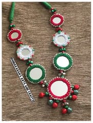 Christmas Kutchwork Neckpiece