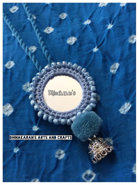 Chamak Mirror Neckpiece-(1)