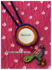 Chamak Mirror Neckpiece-(2)