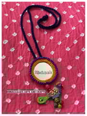 Chamak Mirror Neckpiece-(2)