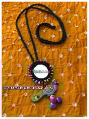 Chamak Mirror Neckpiece-(3)