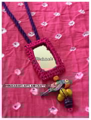 Chamak Mirror Neckpiece-(4)