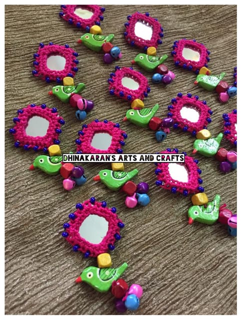 Gulaabo Mirror Tassels-(55)
