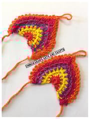 Jazzy Crochet Barefeet Sandals