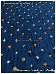 DESI BLUE Bandhani Fabric